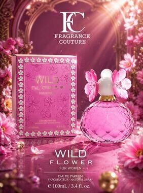 Wild Flower Eau De Parfum 3.4oz Bombshell Inspired Floral Musk Perfume